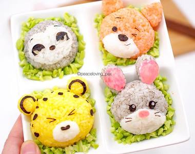 萌翻《卡通人物飯糰》這些飯糰也太犯規了吧(灬ºωº灬)