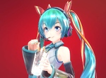 《初音未來 x Pocky》炎炎夏日來一杯沁涼的冰Pocky吧~ 《初音未來 x Pocky》炎炎夏日來一杯沁涼的冰Pocky吧~