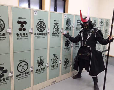 謎樣觀光景點《家紋置物櫃》害人放個東西要想老半天……