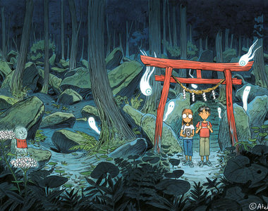 法國插畫家《日本遊記漫畫》體驗日本當地神秘的妖怪文化