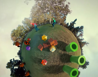 《真實版瑪利歐銀河》讓人眼花撩亂的效果也都做出來了(昏)