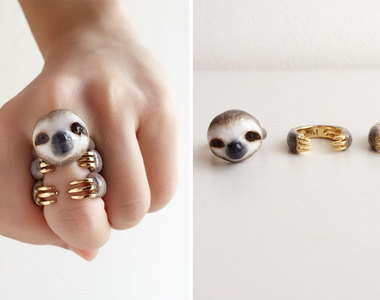 《動物三環戒指》讓可愛動物對你抱緊處理♥