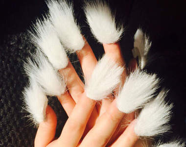 溫暖系《毛指彩》讓人忍不住一摸再摸的新流行