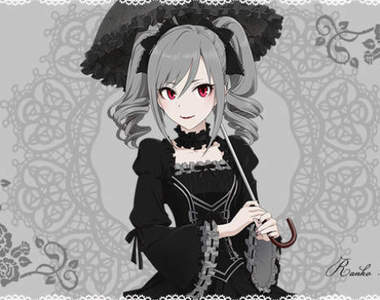 《BABY × 偶像大師灰姑娘 神崎蘭子》甜美可愛感十足的歌德蘿莉塔服裝