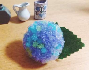 可愛包裝《繡球金平糖》小星星變成百看不膩的圓滾滾繡球花♥