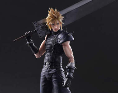 PLAY ARTS改《FF7重製版》克勞德可動模型登場✧