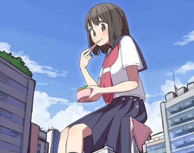 尿尿像洩洪《巨人女高中生的日常》兵長快去砍爆她們的脖子……