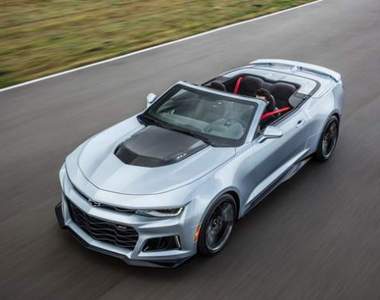 馬力640匹《Chevrolet Camaro ZL1 Convertible》上空大黃蜂更火辣