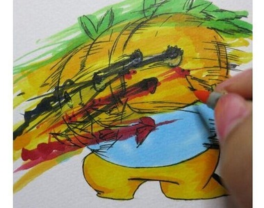 爆萌的《好動塗鴉》永遠看不膩的塗鴉方式