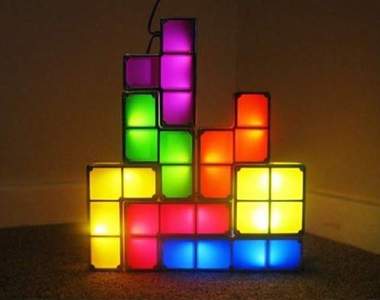 《俄羅斯方塊燈》充滿復古遊戲感的光亮方塊隨你任意排列～✧