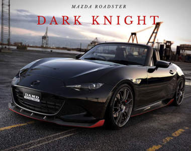 DAMD 出手《Mazda MX-5》讓上空尤物穿起暗黑勁裝