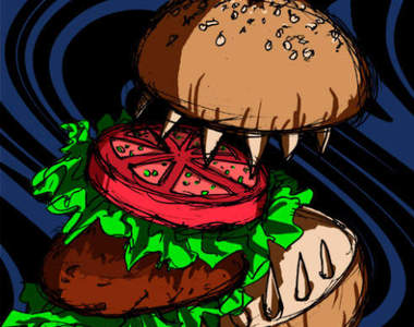 惡搞美食重現《遊戲王漢堡怪物》其實看起來還滿好吃的……