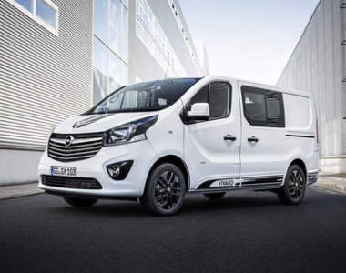 勁裝上身《Opel Vivaro Sport》動感商用新成員報到