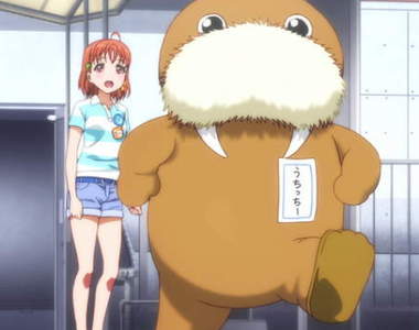 LL Sunshine聖地水族館吉祥物《海象象參加總選舉》只拿下126名……