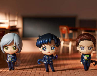 《美少女戰士》星光三劍客 可愛又帥氣的Q版制服小模型