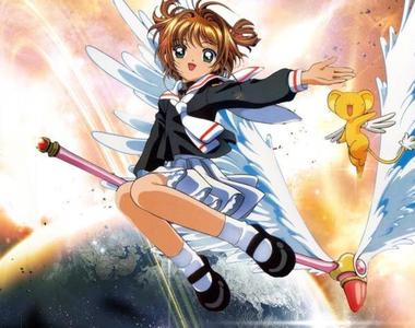 庫洛魔法使Cosplay道具《庫洛杖翔牌姿態》不曉得會不會飛 (✪ω✪)