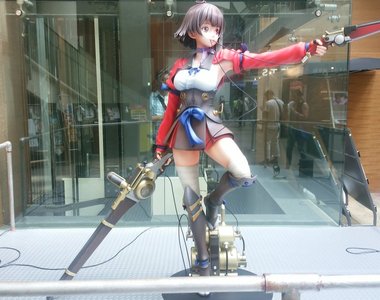 《甲鐵城的卡巴內里》無名等身大立體化模型 抽選登記開始