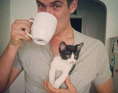 《型男與貓》愛貓的帥哥再+10000分喔♥