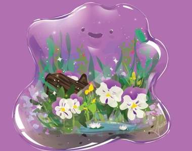 藝術家繪製《水晶寶可夢》是遊戲水晶版精靈寶可夢的意思嗎?