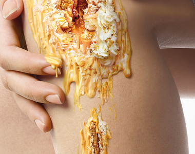 獵奇感十足的《創意甜食警告宣導海報》甜食吃太多對身體不好唷～