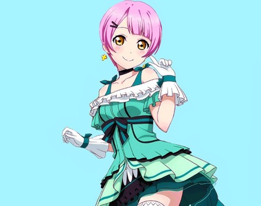 《LoveLive！髮型換換看》長髮的凜意外的好美啊~