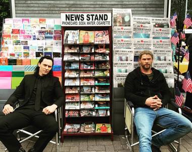 《雷神索爾3：諸神黃昏》電影片場 神兄弟報攤誰要去光顧？（舉手）