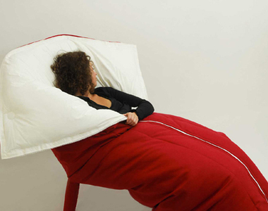 超保暖《睡袋椅Cocon》完了完了冬天就要軟爛在椅子上了...