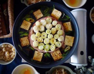 《蔥段牛肉鍋》日本冬天流行的大人氣好吃火鍋