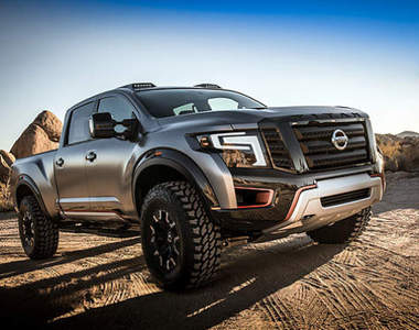 《Nissan Titan Warrior Concept》皮卡概念有殺氣