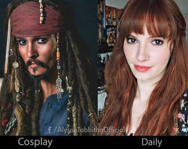 整形級彩妝的Cosplay玩家《Alyson Tabbitha》完全就是如虎添翼啊～