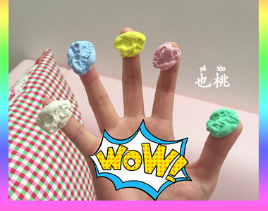 煩躁感十足《口香糖胸針》你衣服黏到口香糖了...