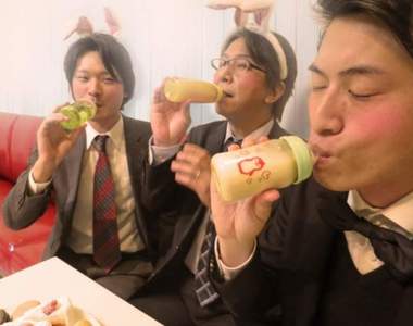 上班族專用《奶瓶咖啡廳》讓你回憶嬰兒時期的另類療癒空間♪