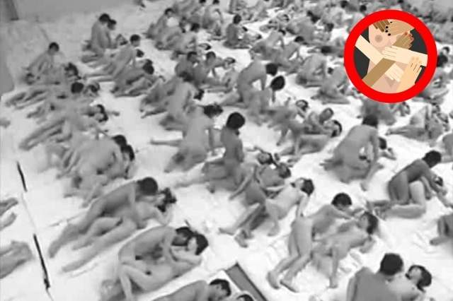 Japanese World Record Orgy Uncensored