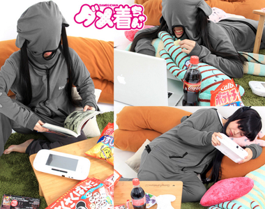 《墮落系女子睡衣》穿上去就可以完全變成一個廢人了(躺)