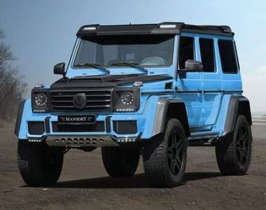 Mansory改造《Mercedes-Benz G500 4x4²》可不只高人一等