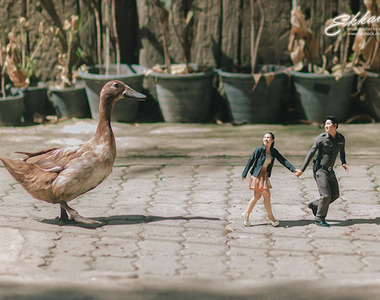 泰國《小人國創意婚紗攝影》親愛的是我們變小了還是世界變大了?