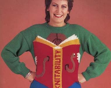 《絕版80年代毛衣Lookbook》現在看來都是絕不會跟別人撞到的可愛古著