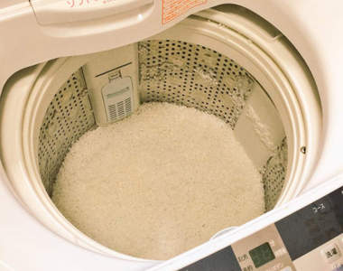 讓人哭笑不得的《洗衣悲劇》洗衣機瞬間變成洗米機ww（大誤）