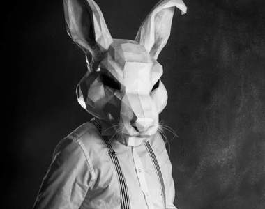 近未來風格《動物頭套紙模》想要就自己動手做吧(遞)