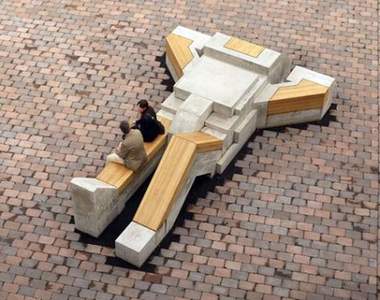 《創意公園椅》讓人就算腿不酸也想坐坐看的實用街頭藝術