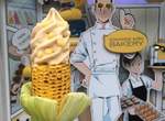 《烤玉米霜淇淋》超創新的異色組合只有日本分店才吃得到喔♪ 《烤玉米霜淇淋》超創新的異色組合只有日本分店才吃得到喔♪
