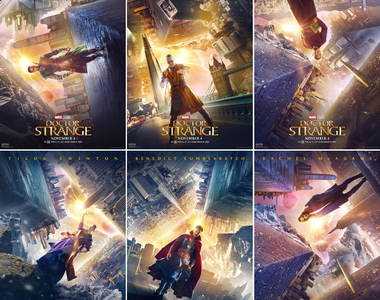 漫威《奇異博士》角色海報 幽默與奇異並存的超級英雄