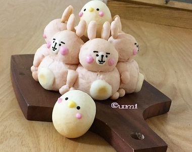 圓圓胖胖《可愛分享麵包》視覺跟味覺都滿足