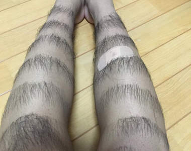 超天才發想《橫條紋腿毛》為什麼有種會大流行的預感...（抖）