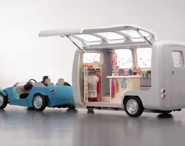 東京大玩具《Toyota Camatte Capsule》秘密基地的拖車概念