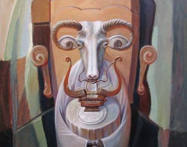 《藏著人臉的畫》看清楚拼湊出五官的每個細節後會覺得更神奇