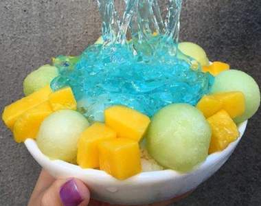 《水果冰藍色拉麵》！？這道讓紐約人驚訝的神秘冰品其實口感我們頗熟悉～