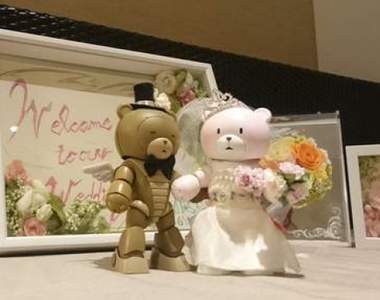 最強機人控夫妻《動畫師＆模型師》共結連理