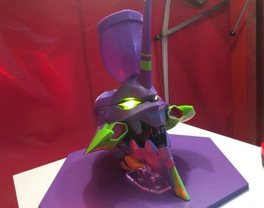 讓人超想要的《2016環球影城限定》福音戰士 初號機爆米花筒