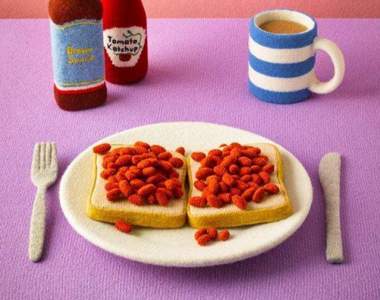 神人級《軟綿綿布織模型》薄薄的布料竟然能變成如此逼真的美食♥